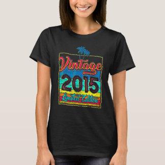 7 jaar oude  verjaardag 2015 t-shirt