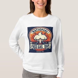 7 januari - Nationale Pass Gasdag T-shirt