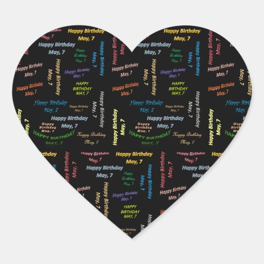 7-jarige Sticker (Voorkant)