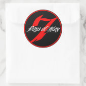 7 jours de mai Stickers (Sac)