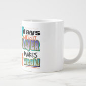 7 Jours - Tasse de café extra-grande (Droite)