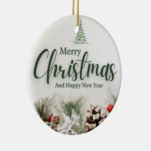 7 kerst keramisch ornament (Rechts)