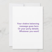 7 kras in een horizontale lijn kaart (Achterkant)