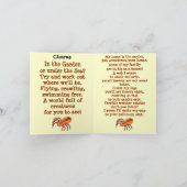 7 L'araignée -Exemple de la taille de la carte de (Intérieur)