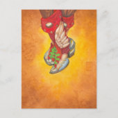 7 League Boots mini Briefkaart (Voorkant)