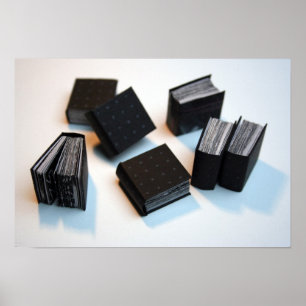7 Livres d'artiste miniature - Poster photographiq