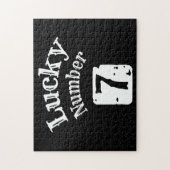 7 - Lucky Number 7 Luck Legpuzzel (Verticaal)
