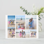 7 modèle de collage photo personnalisé (Debout devant)