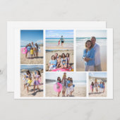 7 modèle de collage photo personnalisé (Devant / Derrière)