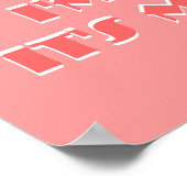 7 Mots À Un Mariage Long Et Heureux - Poster (Coin)