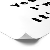 7 Mots À Un Mariage Long Et Heureux - Poster (Coin)