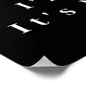 7 Mots À Un Mariage Long Et Heureux - Poster (Coin)