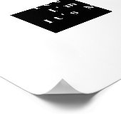 7 Mots À Un Mariage Long Et Heureux - Poster (Coin)