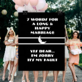 7 Mots Pour Un Mariage Long Et Heureux - Affiche