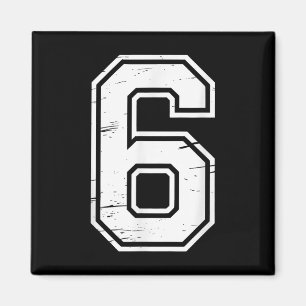 7 Nummer 67 Six Seven Meme Magneet