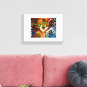7 Orishas Muur Canvas Afdruk (Insitu (Woonkamer))