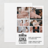 7 Photo Arbre de Noël Grossesse Faire-part (Devant / Derrière)