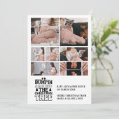 7 Photo Arbre de Noël Grossesse Faire-part (Debout devant)