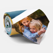 7 Photo Blancs Modèle de Cravate de bande imprimé (Roulé)