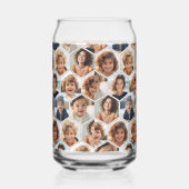 7 Photo Collage - motif hexagone funky (Droite)