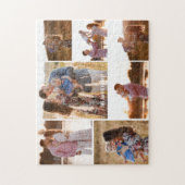 7-Photo Galerie légende personnalisée Puzzle perso (Vertical)