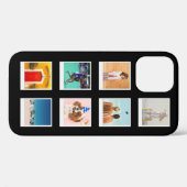 7 Photo Template Zwart Case-Mate iPhone Case (Achterkant (horizontaal))