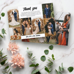 7 Photos Mariages Retro Script Merci