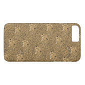 7 Plus Cheetah Apple iPhone 8 Plus/7 Plus, Coque (Dos (Horizontal))