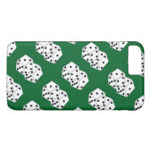 7 Plus Lucky coque iphone à sept dés (Dos (Horizontal))