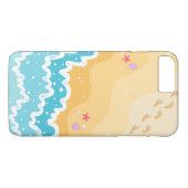 7 Plus Sassy Beach Design coque iphone (Dos (Horizontal))