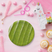 7"Rond Document Bord met Zuiver Bananenblad (Feest)
