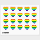 7 Stripes Rainbow Gay Pride Flag Sticker (Vel)