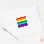 7 Stripes Regenbooggraf Pride Flag Sticker (Envelop)