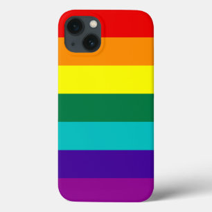 7 Stripes regenboogpride iPhone 13 Hoesje