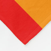 7 Stripes Regenboogpride vlag Fleece Deken (Hoek)