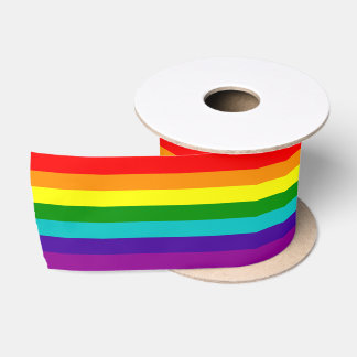 7 Stripes Regenboogpride vlag Lint