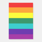 7 Stripes Regenboogpride vlag Post-it® Notes (Voorkant)