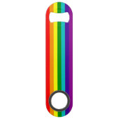 7 Stripes Regenboogpride vlag Speed Flessenopener (Achterkant)