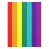 7 Stripes Regenboogpride vlag Tafelkleed (Voorkant)