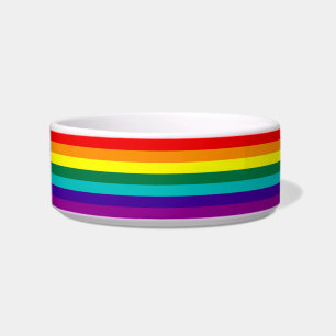 7 Stripes Regenboogpride vlag Voerbakje