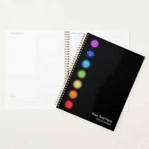 7 Symboles Chakra Black