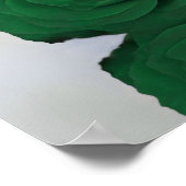 7 Tableau Émeraude Vert Rose Mariage Tableau de si (Coin)