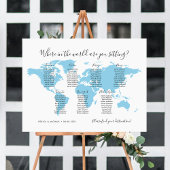 7 Tables Plan du Monde de Destination Tableau de S