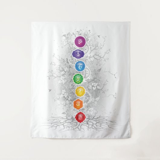 7 Tapisserie d'arbre de chakras - 26 (Devant)
