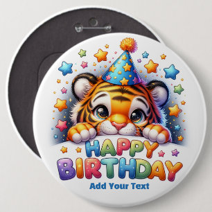 #7 Voeg uw tekst toe /Gefeliciteerd met je verjaa Ronde Button 6,0 Cm