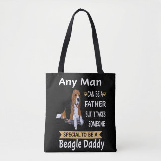 7 Willekeurig Man Beagle Daddy Draagtas