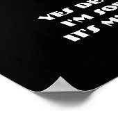 7 woorden voor een lang en gelukkig huwelijk - Pos Poster (Hoek)