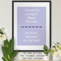 7 woorden voor een lang en gelukkig huwelijk - Pos