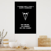 7 Words To A Long And Happy Marriage - Poster (Cuisine)