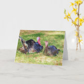 7 x5-inch gevouwen kaart | | Gobble Gobble (Gele Bloem)